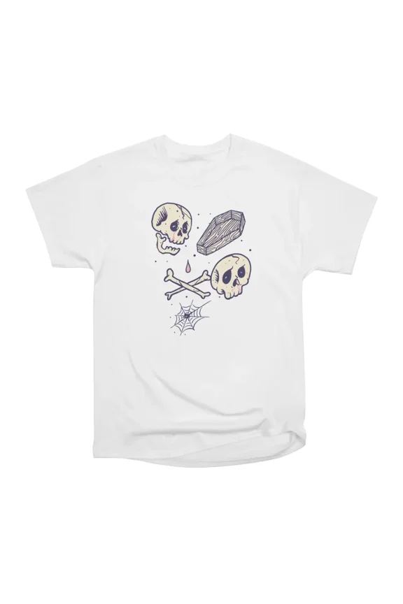 Skull and Horror T-Shirt Tee Gift For Him Merch For Her Apparel For Friend