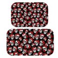 thumbnail image 1 of Skull and Rose Gothic Pattern Bath Mat Set Of 2,Non-Slip Rug for Bathroom,Kitchen,Bedroom,Entrance, 30x17 and 23.5x15.7 Inches, 1 of 5
