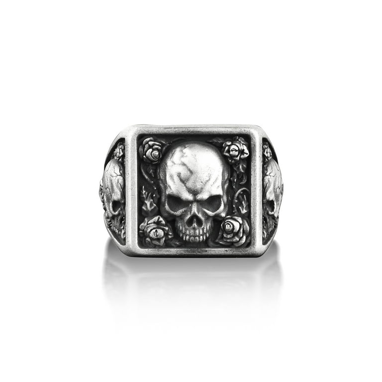 One Of The Most Detailed Ever Sterling Silver Skull Ring One Of The Most Detailed Ever Sterling Silver Skull Ring
