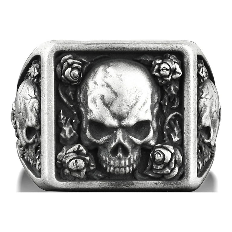 One Of The Most Detailed Ever Sterling Silver Skull Ring One Of The Most Detailed Ever Sterling Silver Skull Ring