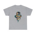 thumbnail image 1 of Skull and Snake Halloween T-Shirt, 1 of 12