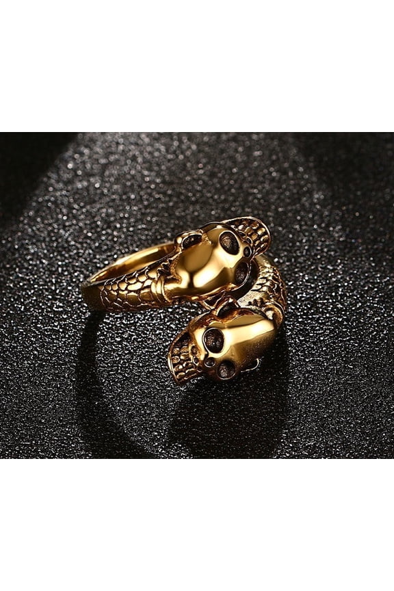 Skull casting ring men
