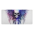 thumbnail image 1 of Skull with Purple Desk Mats Large Mouse Pad Long Keyboard Computer Rubber Base Non-Slip Mats Accessories Decor for Office Home 16.5"x35.4", 1 of 9