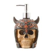 WiMiFar Soft Touch Resin Vikings Vikings Soap Dispenser, 12 oz, Free Standing