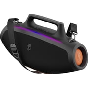 Skullcandy Barrel Bluetooth Boombox Party Speaker, Water-Resistant Portable Speaker, LED Lightshow Mode, 12 Hour Battery, Multi-Link