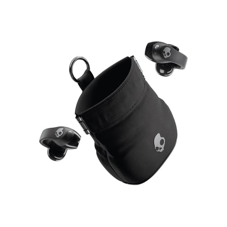 Skullcandy Push 720 Open - True wireless earphones with mic - open ear - over-the-ear mount - Bluetooth - black/silver