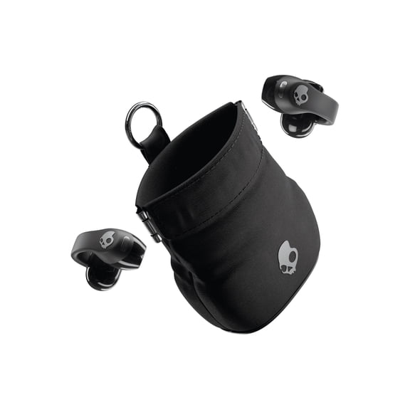 Skullcandy Push 720 Open - True wireless earphones with mic - open ear - over-the-ear mount - Bluetooth - black/silver