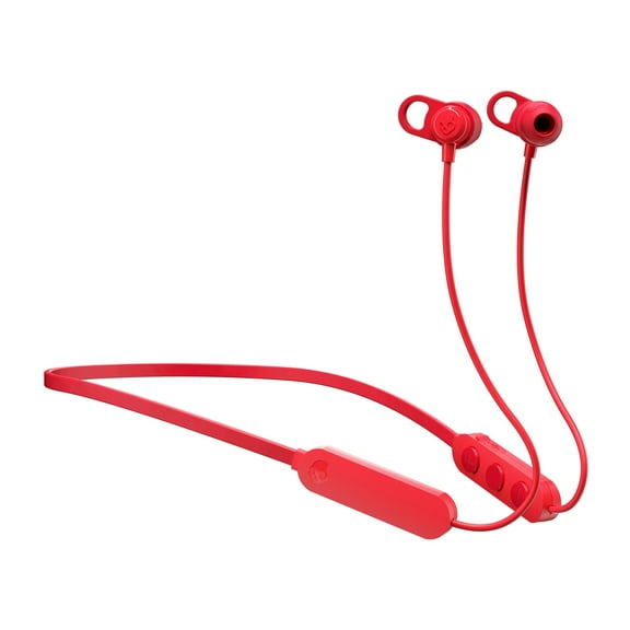 Skullcandy Jib+ Wireless Bluetooth Sports Headphones with Microphone in Red/Black