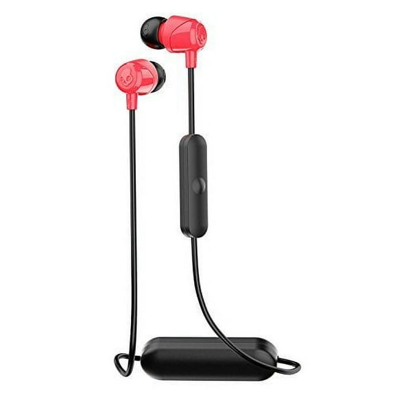 Skullcandy Bluetooth Wireless Jib Bluetooth Wireless in-ear Headphones with Microphone in Black/Red