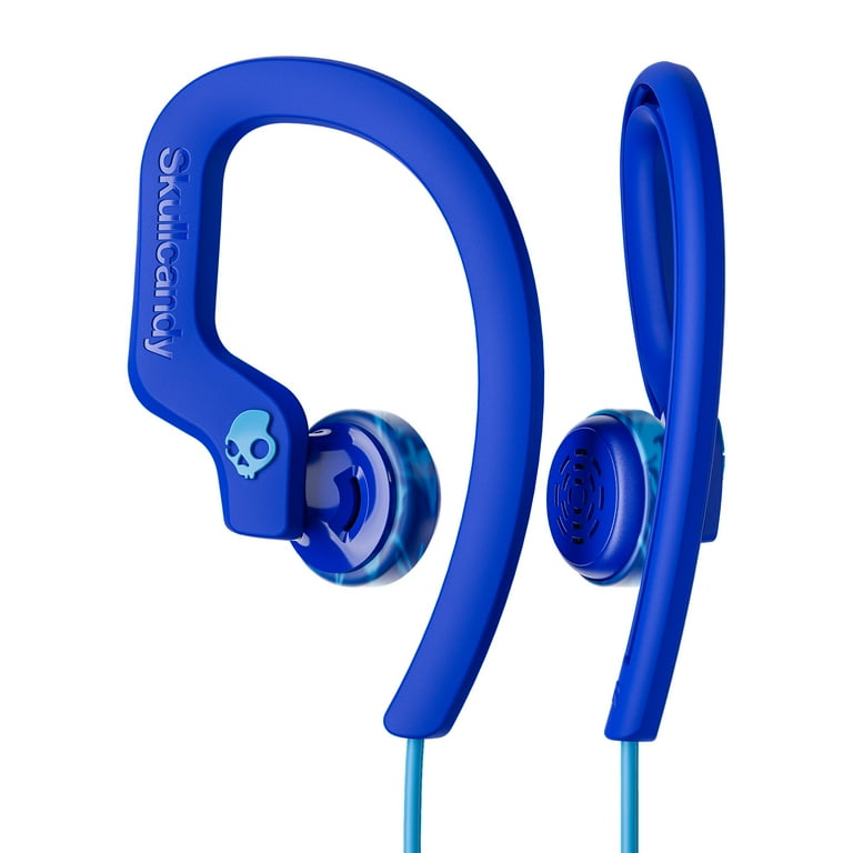 Skullcandy Chops Flex Sport Earbuds in Blue Swirl