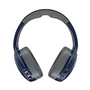 Skullcandy Crusher Evo Wireless Bluetooth Headphones with Adjustable Sensory Bass, Built-In Tile Technology, Up to 40 Hours Battery, Midnight Blue