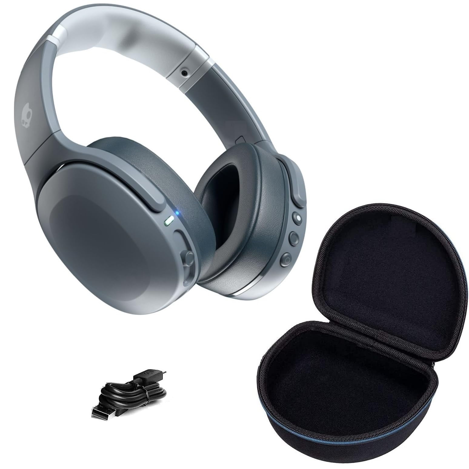 Skullcandy Crusher Evo Wireless OverEar Bluetooth Headphone and Deluxe
