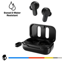 Skullcandy Dime XT 2 IPX4 Sweat and Water-Resistant Wireless In-Ear Earbuds, Black