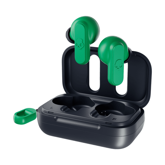 Skullcandy Dime XT 2 True Wireless In-Ear Earbuds, Blue/Green