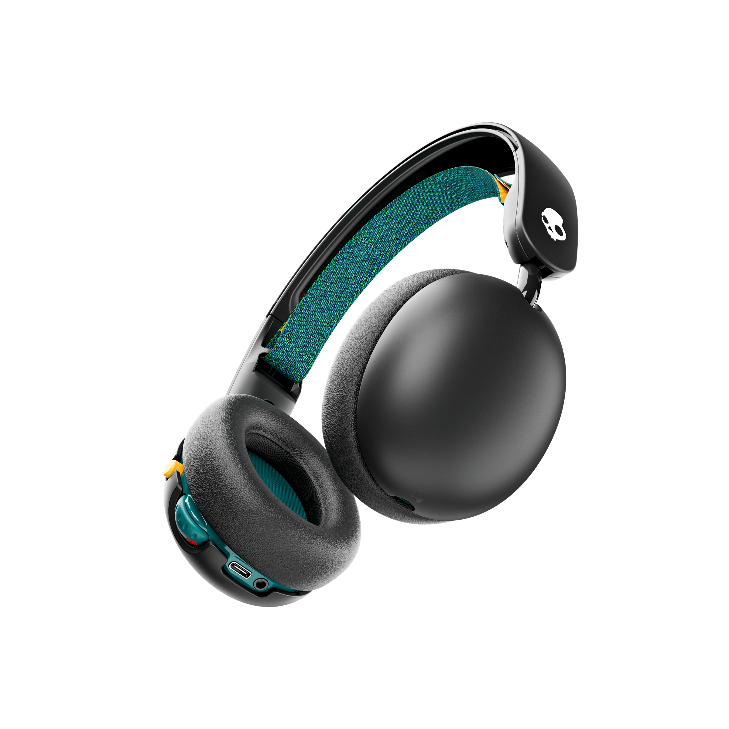 Skullcandy Grom XT Bluetooth Wireless Headphones in Black