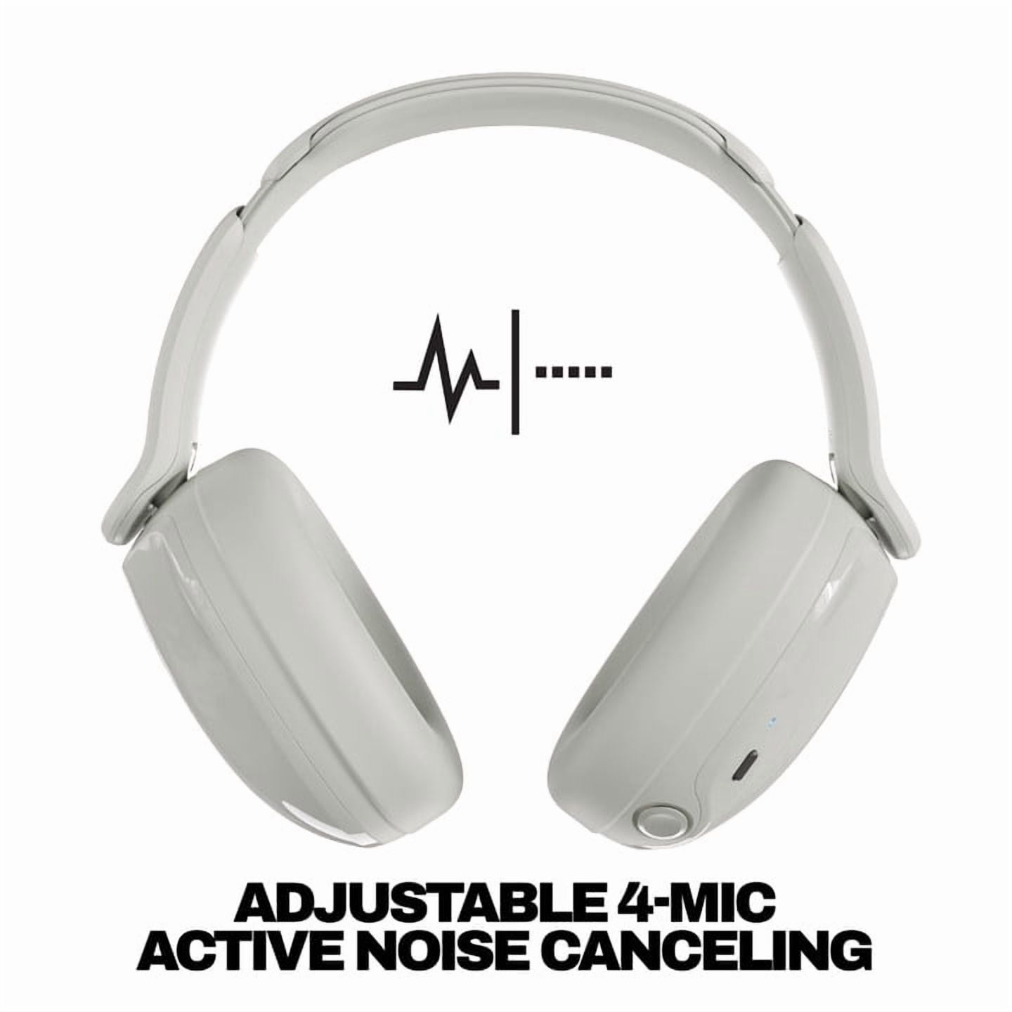Skullcandy Hesh 540 ANC Wireless over-Ear Headphones with Active Noise Canceling, True Black