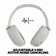 Skullcandy Hesh 540 ANC Wireless over-Ear Headphones with Active Noise Canceling, True Black