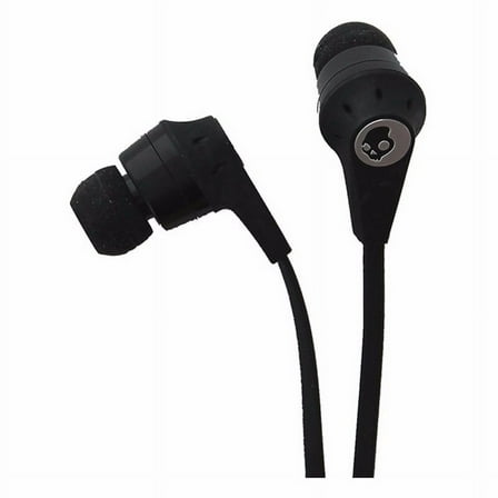 Skullcandy INK'D Supreme Sound Earbuds Headphones w/ Mic Black and Silver