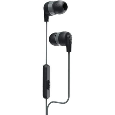 Skullcandy - Ink'D+ Wired In-Ear Headphone, Compatible with Bluetooth Devices and Computers - Sleek Black Earphones for High-Fidelity Audio and Calls