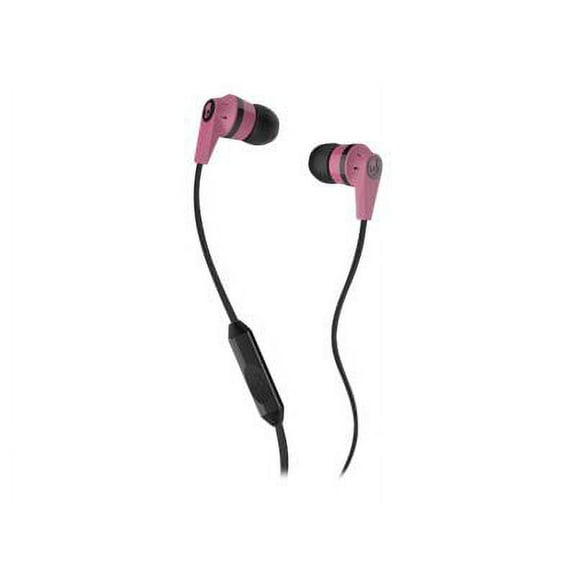 Skullcandy Ink'd 2 - Headset - in-ear - wired - black, pink