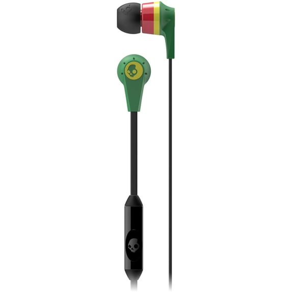 Skullcandy Ink'd 2, Rasta w/Mic