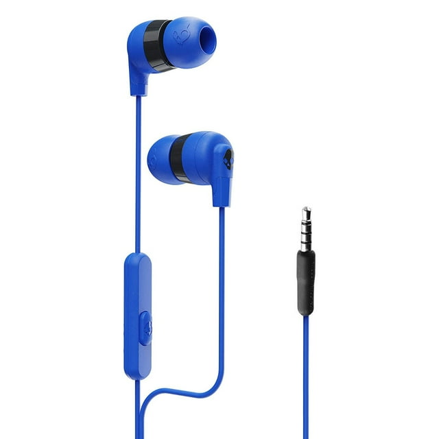Skullcandy Ink'd+ Wired Stereo Earbuds with Mic & Remote Cobalt Blue