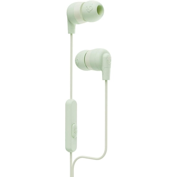 Skullcandy Ink'd+ in-ear Headphones with Microphone in Mint/Sage/Green