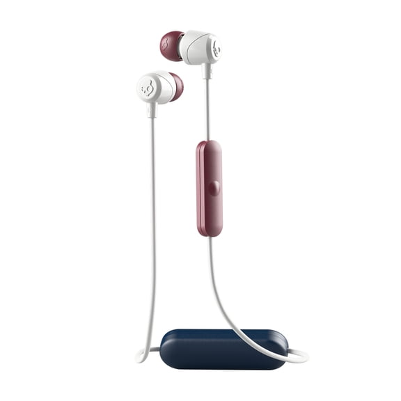 Skull Candy S2DUWL677 Jib Wireless Earbuds - White / Crimson