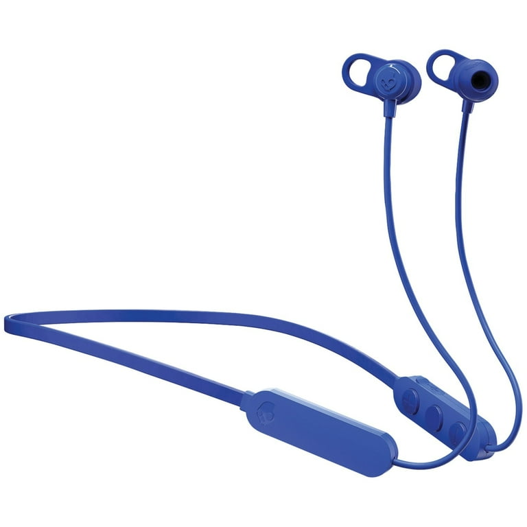 Skullcandy Jib Wireless In Ear Headphones with Microphone in Blue and Black Walmart