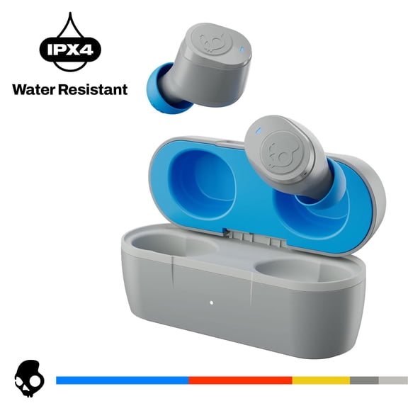 Skullcandy Jib True XT 2 True Wireless Earbuds, Light Gray