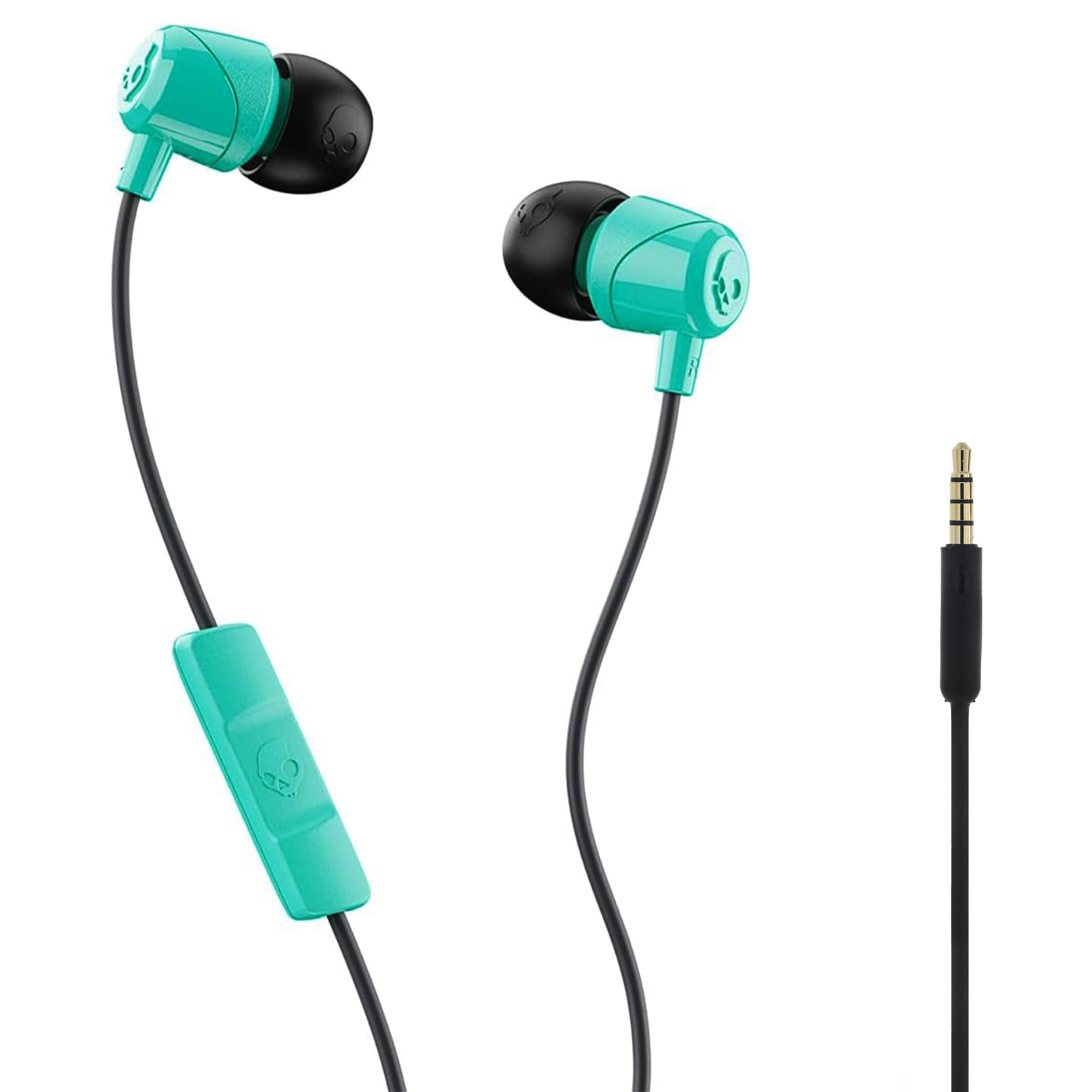 Skullcandy Jib XT Wired Inner Ear Earbuds, 3.5mm Jack, Miami