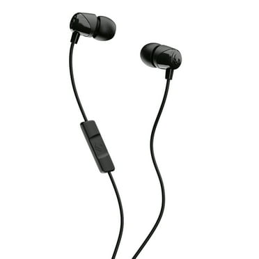 Skullcandy Jib XT Wired Inner Ear Earbuds, 3.5mm Jack, Black