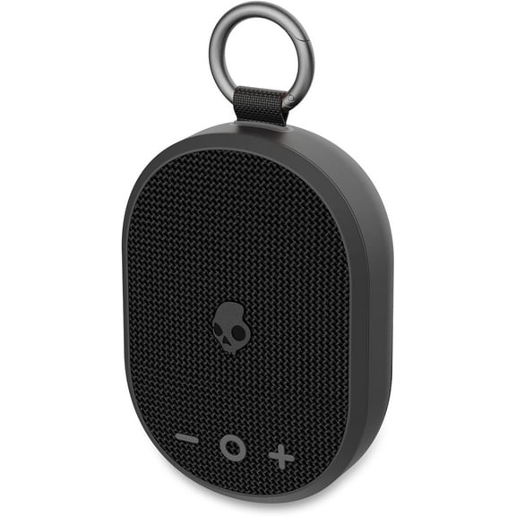 Skullcandy Kilo XT Wireless Bluetooth Speaker - IPX7 Waterproof Mini Speaker with 24 Hour Battery and True Wireless Pairing - for Outdoor, Black