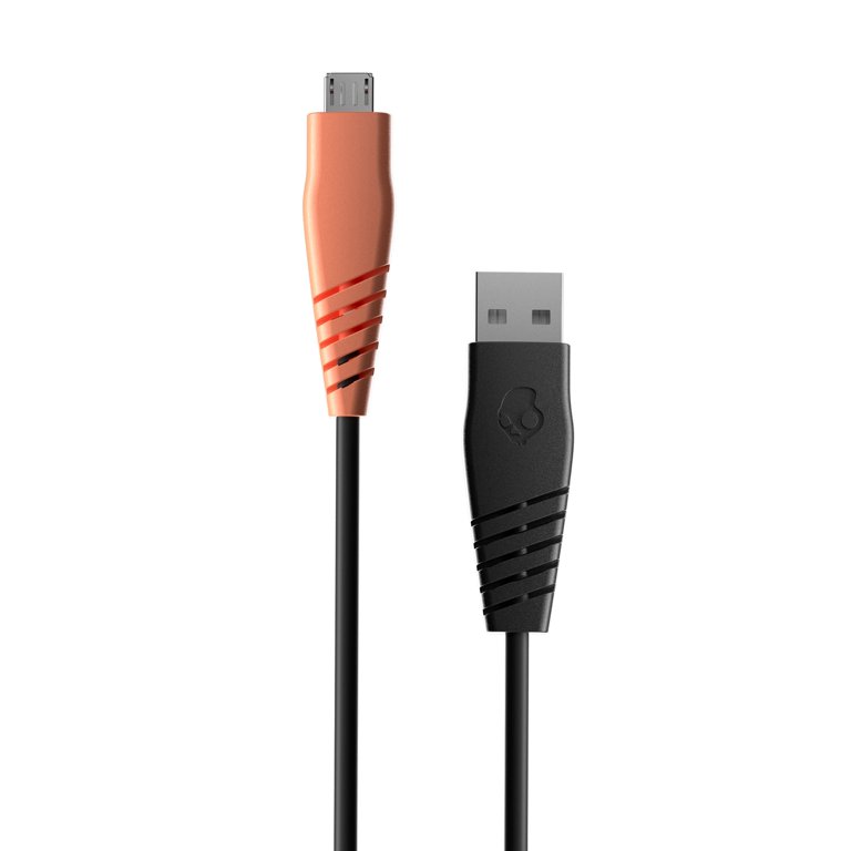 Skullcandy Line USB-A to Micro-USB 4ft Charging Cable - True Black 