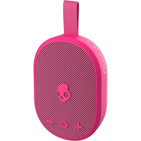 Skullcandy Ounce+ Wireless Speaker, IPX7 Waterproof Portable Speaker, 16 Hour Battery, True Wireless Stereo, Nylon Carry Strap