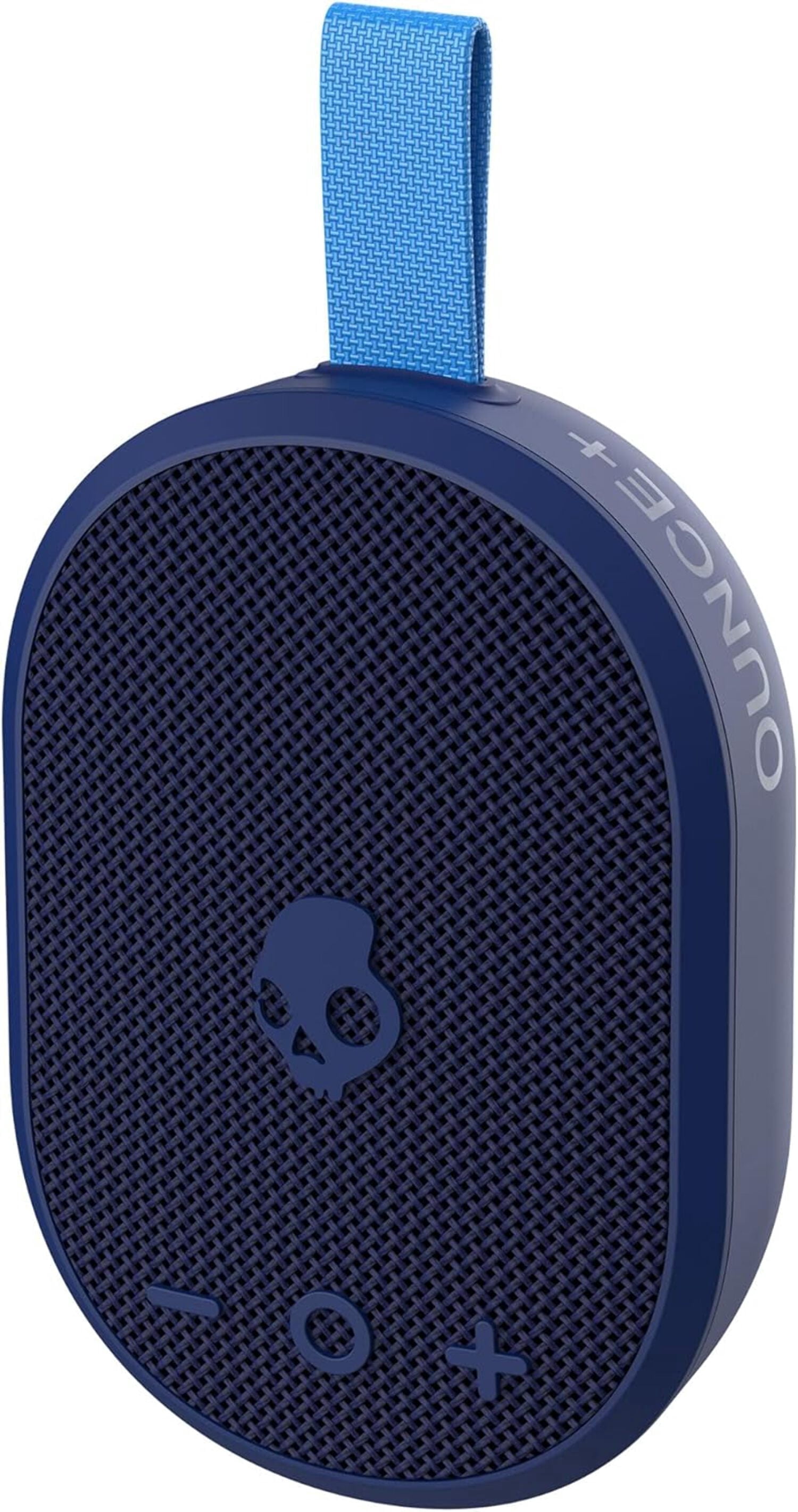 Skullcandy Ounce+ Bluetooth Speaker, IPX7 Waterproof Portable Speaker, 16 Hour Battery, True Wireless Stereo, Nylon Carry Strap