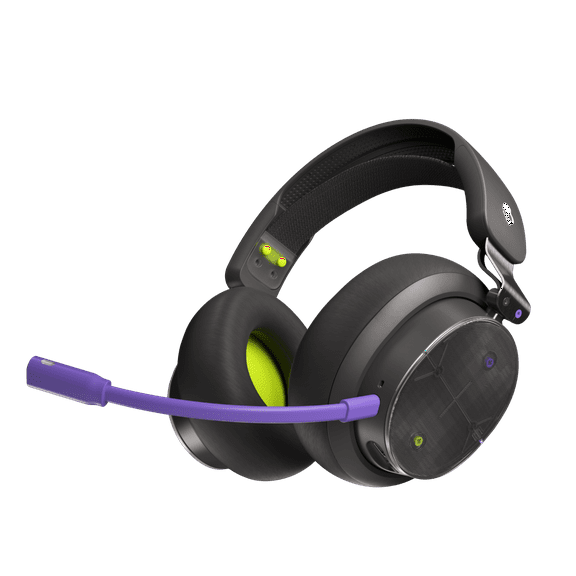 Skullcandy Over-Ear Gaming Headset with Boom Mic, Purple