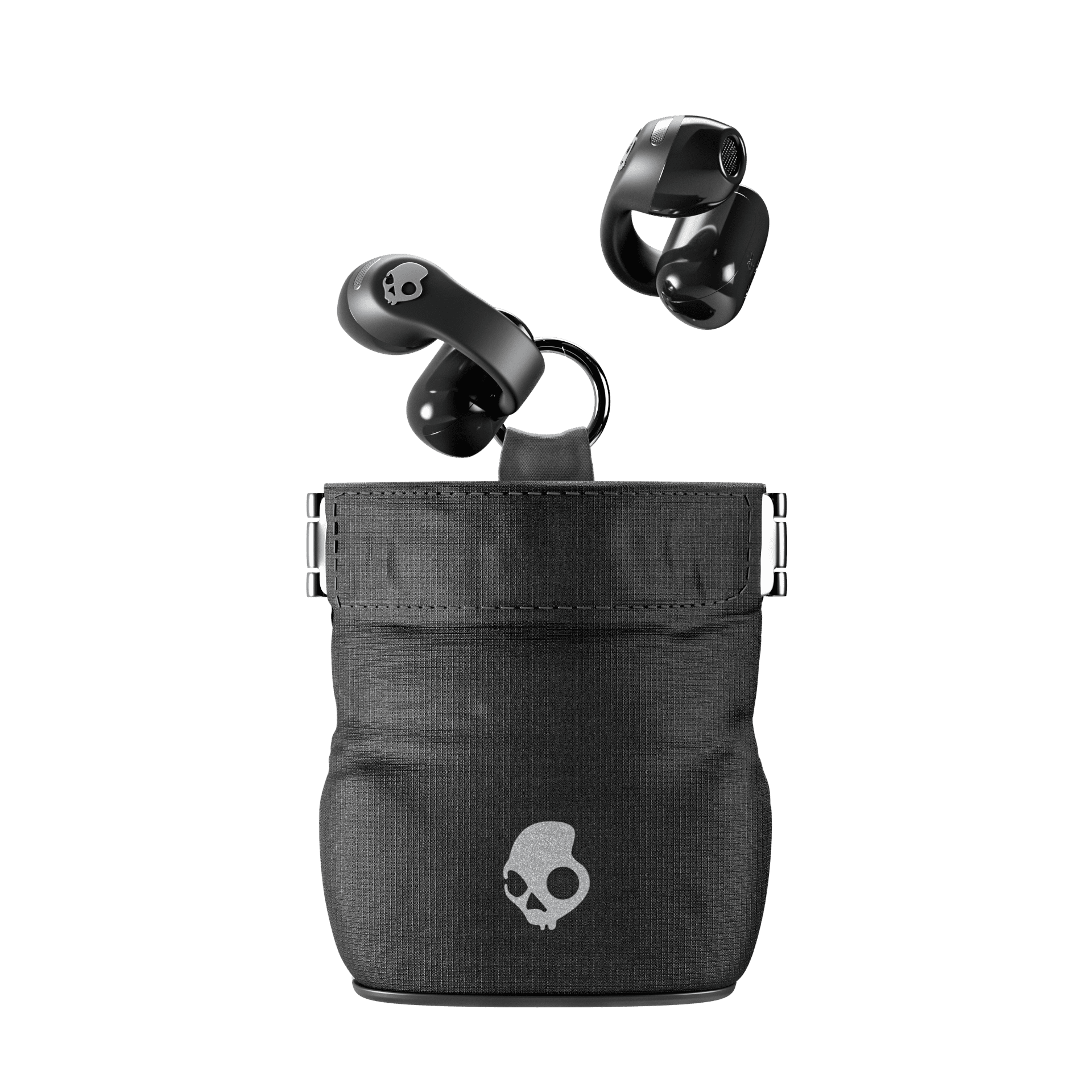 Skullcandy PUSH 720 XT Open Ear True Wireless, Black/Silver
