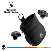 Skullcandy PUSH 720 XT Open Ear True Wireless, Black/Silver