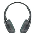 thumbnail image 1 of Skullcandy Riff Bluetooth Wireless over-ear Headphones with Microphone in Gray & Teal, 1 of 4