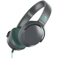 thumbnail image 1 of Skullcandy Riff on-ear Headphones with Microphone in Grey/Teal, 1 of 4