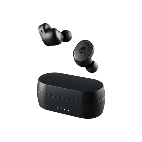 Skullcandy Sesh - True wireless earphones with mic - in-ear - Bluetooth - active noise canceling - black/orange