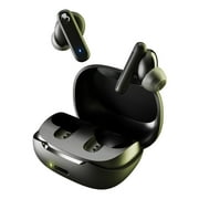 Skullcandy Smokin  Buds Bluetooth Earbuds with Microphone, True Wireless with Charging Case, True Black, S2TAW-R740