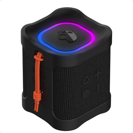 Lifeworks Terrain Mini 2 Bluetooth Speaker, IPX7 Water Resistant, 14H Battery Life, Portable, Multi-Link, LED Light Show