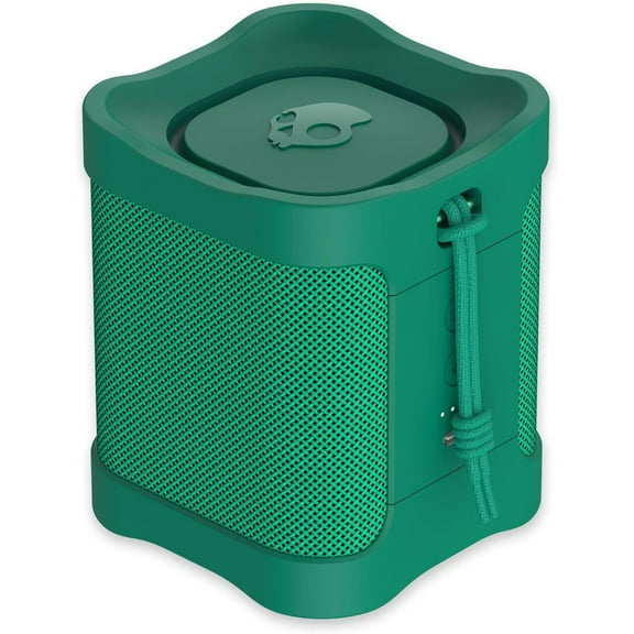 Skullcandy Terrain Mini Wireless Speaker, IPX7 Waterproof Portable, 14 Hour Battery, Nylon Wrist Wrap & True Stereo