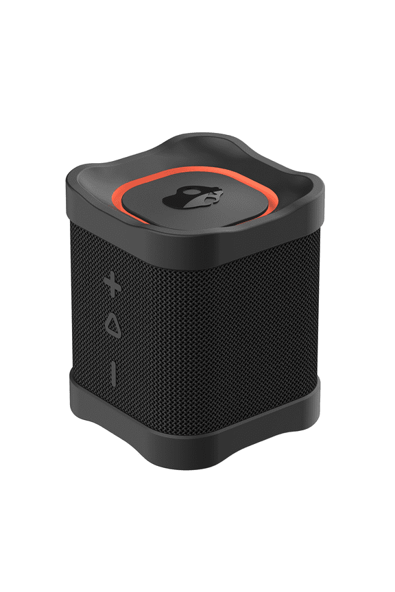 Terrain Mini XT Wireless Speaker, Portable, IPX7 Waterproof, 14-Hour Battery, True Wireless Stereo, Nylon Wrist Strap, Black