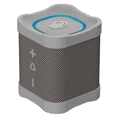 thumbnail interactive-video image 1 of Skullcandy Terrain Mini XT Compact Tough Wireless Speaker, Light Grey, 1 of 9
