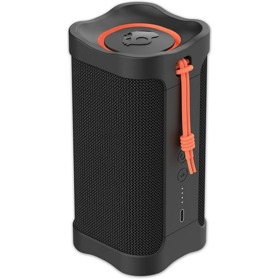 Skullcandy Terrain Wireless Speaker, IPX7 Waterproof Portable Speaker, 14 Hour Battery, Nylon Wrist Wrap, & True Wireless Stereo