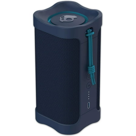 Skullcandy Terrain Wireless Speaker, IPX7 Waterproof Portable Speaker, 14 Hour Battery, Nylon Wrist Wrap, & True Wireless Stereo