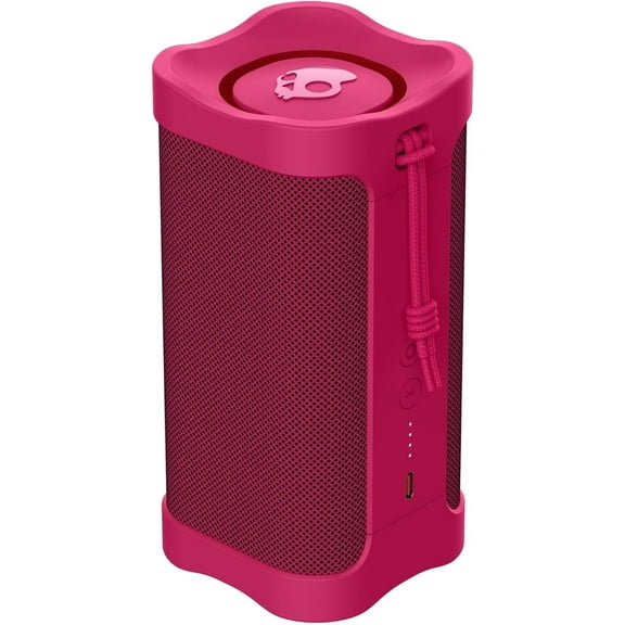 Skullcandy Terrain Wireless Speaker, IPX7 Waterproof Portable Speaker, 14 Hour Battery, Nylon Wrist Wrap, & True Wireless Stereo
